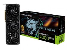Видеокарта PCI-E Gainward GeForce RTX 4080 SUPER PANTHER OC (NED408SS19T2-1032Z) 16GB GDDR6X 256bit 5nm 2295/11500MHz 3xDP HDMI