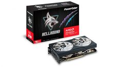 Видеокарта PCI-E PowerColor Radeon RX 7600 XT Hellhound (RX7600XT 16G-L/OC) 16GB GDDR6 128bit 6nm 2470/18000MHz 3xDP HDMI RTL