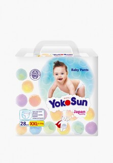 Подгузники-трусики Yokosun Comfort размер XXL (15-23 кг), 28 шт.
