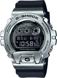 Японские наручные мужские часы Casio GM-6900U-1. Коллекция G-Shock