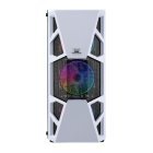 Компьютерный корпус FORMULA CL-3303W RGB белый без БП ATX 6x120mm 2xUSB2.0 1xUSB3.0 audio bott PSU