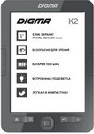 Электронная книга Digma K2 6 E-ink HD темно-серый