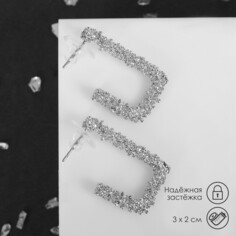 Серьги металл Queen Fair