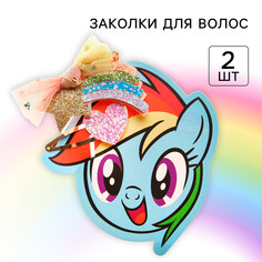 Заколка для волос, 2 штуки, my little pony Hasbro