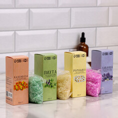 Набор соль для бани и ванны в коробках 4 в 1 по 150 г Добропаровъ