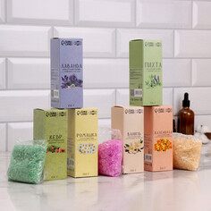 Набор соль для бани и ванны в коробках 6 в 1 по 150г Добропаровъ