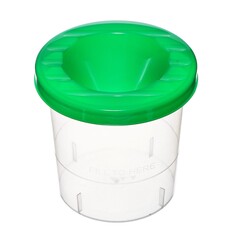 Набор стаканов непроливаек 210мл 2шт calligrata сн-1 цв зеленый