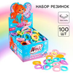 Резинка для волос, 100 штук, винкс Winx