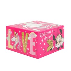 Резинка для волос, 100 штук, минни маус и единорог Disney