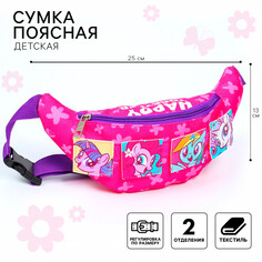Сумка поясная детская, 25х13х6 см, my little pony Hasbro
