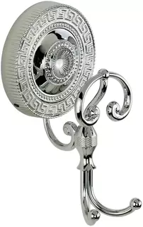 Крючок Migliore Monte Carlo 31532 двойной, для ванны, хром