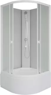 Душевая кабина 80x80x195 см Niagara P80/40/MT/BK матовое