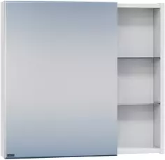 Зеркальный шкаф 70x73 см белый глянец R/L Санта Дублин 123005 Santa