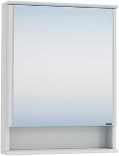 Зеркальный шкаф 60x90 см белый глянец R Санта Вегас 700178 Santa