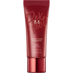 BB крем для лица MISSHA Тональный BB крем М Perfect Cover RХ "Естественное покрытие" SPF42/PA+++