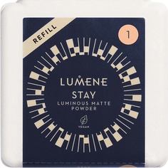 Пудра для лица LUMENE Компактная пудра Stay Luminous Matte Powder, сменный блок