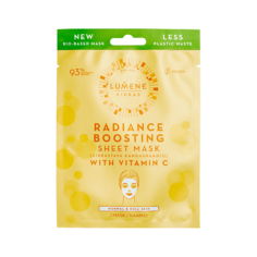 Маска для лица LUMENE Тканевая маска с витамином С для сияния кожи Radiance Boosting 1.0