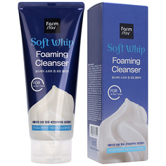 Крем для умывания FARMSTAY Пенка для умывания мягкая очищающая Soft Whip Foaming Cleanser