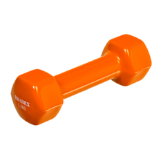 Гантели BRADEX Гантель обрезиненная, 1,5 кг