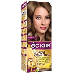 Краска для волос ECLAIR Стойкая крем-краска для волос с маслами OMEGA 9