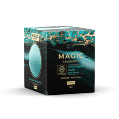 Бомбочка для ванны MAGIC 5 ELEMENTS Бурлящий шар с шиммером WATER 220.0