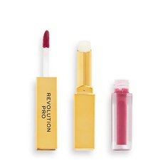 Помада для губ REVOLUTION PRO Жидкая помада и бальзам для губ 2 в 1 2 В 1 SUPREME STAY 24H LIP DUO