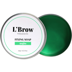 L`BROW Мыло для бровей Fixing soap (Мохито) 20.0