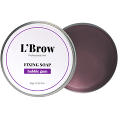 L`BROW Мыло для бровей Fixing soap (Баблгам) 20.0