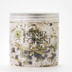 Соль для ванны GROWER COSMETICS Соль для ванн "HEMP FOREST" гвоздика, пихта, эвкалипт 500.0