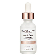 Сыворотка для лица REVOLUTION SKINCARE Сыворотка для минимализации пор и прыщей с 1% Цинка и 10% Ниацинамид