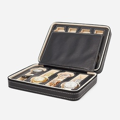 Шкатулка CLOX Транспортировочный бокс для 8 часов, экокожа, W106-B