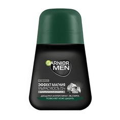 Дезодорант-ролик GARNIER Дезодорант-антиперспирант шариковый мужской, с абсорбирующим магнием, защита 72 часа "Эффект магния Ультрасухость" Men Mineral