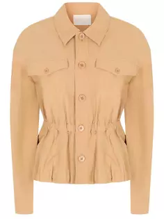 Куртка из хлопка и льна Ulla Johnson