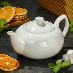 Чайник заварочный керамика, 0.85 л, Daniks, Классика, Y4-2746