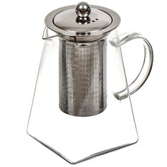 Чайник заварочный стекло, 0.75 л, с ситечком, Daniks