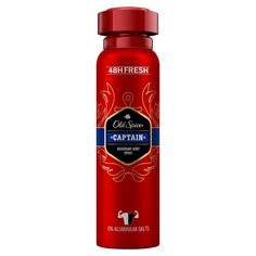 Дезодорант Old Spice, Captain, для мужчин, спрей, 150 мл