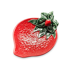 Блюдо для оливок Bordallo Pinheiro Земляника 21х15 см