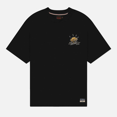 Мужская футболка Evisu Diamond Daruma Printed, цвет чёрный