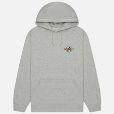 Мужская толстовка Gramicci Running Man Hoodie, цвет серый