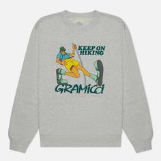 Мужская толстовка Gramicci Keep On Hiking, цвет серый