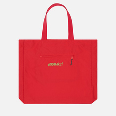 Сумка Gramicci Shell Tote, цвет красный