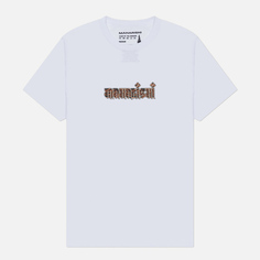 Мужская футболка maharishi x Tashi Mannox Tiger Fur Calligraphy, цвет белый