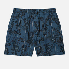 Мужские шорты maharishi Dragon Bamboo Swim, цвет синий