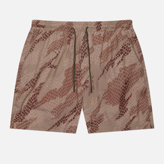 Мужские шорты maharishi Bonsai Dragon Scales Camo Swim, цвет бежевый
