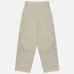 Мужские брюки maharishi Hemp Asym 3/4 Track, цвет бежевый