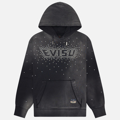 Мужская толстовка Evisu Hot-Fix Evisu Logo Hoodie, цвет чёрный