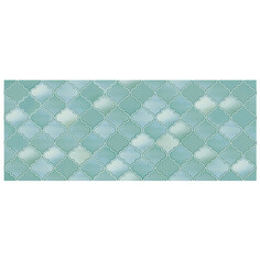 Плитка настенная для ванной плитка настенная AZORI 20,1х50,5 Calypso aquamarine аквамарин