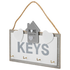 Ключницы ключница ВОЛШЕБНАЯ СТРАНА KEYS 205х25х137мм МДФ/металл