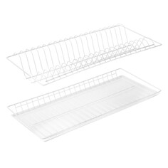 Рейлинговые системы посудосушитель Lemax prof SV-00-600-W 57,5x27x11 см с рамкой 600 мм белый металл