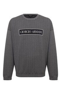 Хлопковый свитшот Giorgio Armani